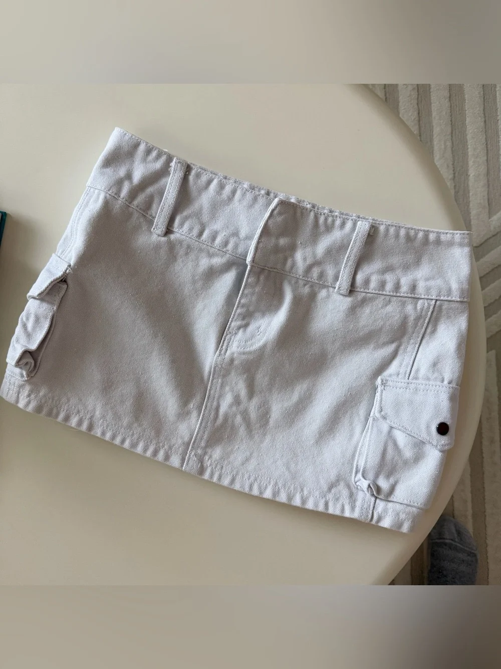 Princess Polly White Mini Skirt